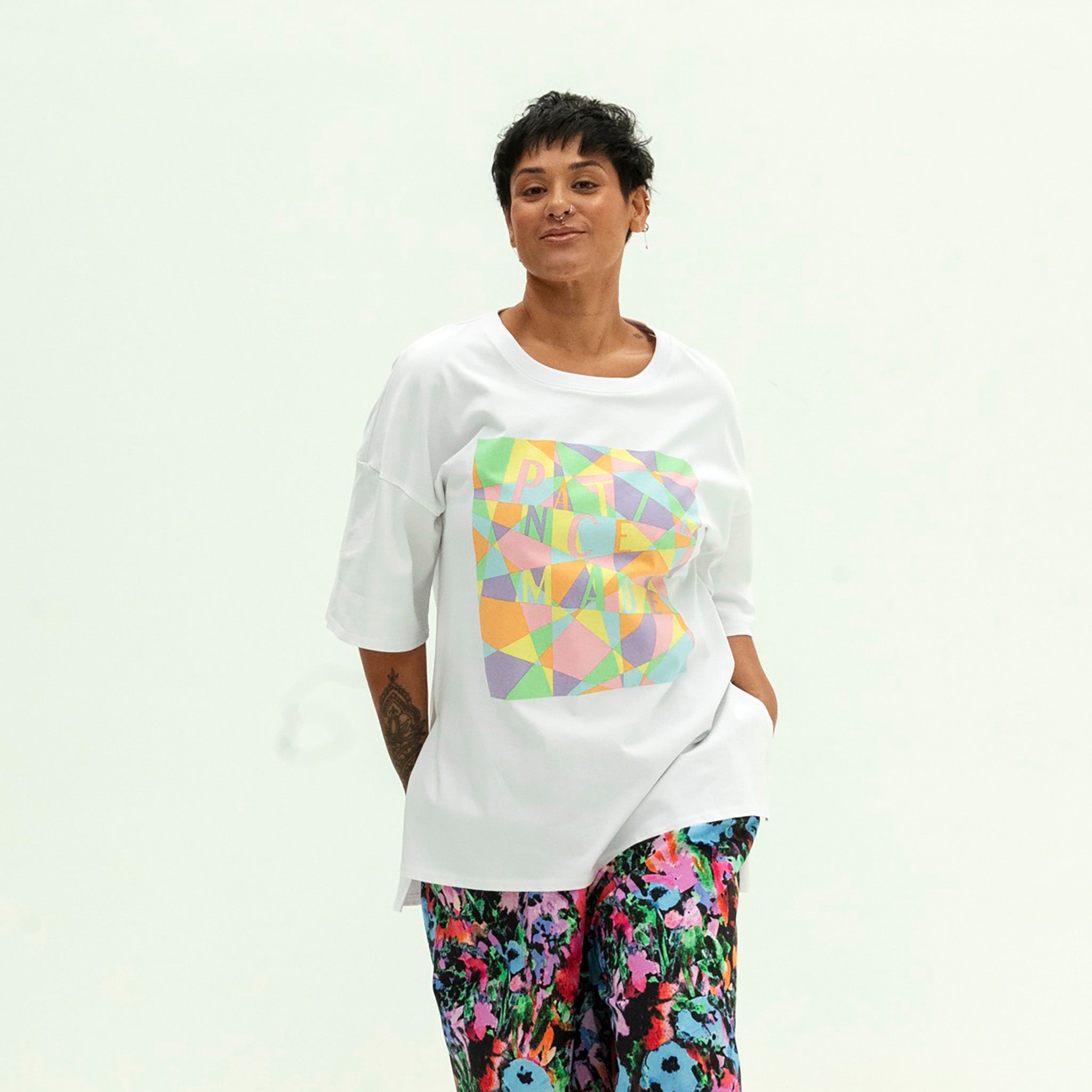 The Art Tee | Pastel Geo