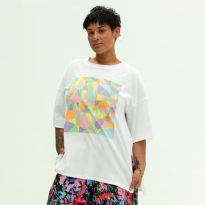 The Art Tee | Pastel Geo