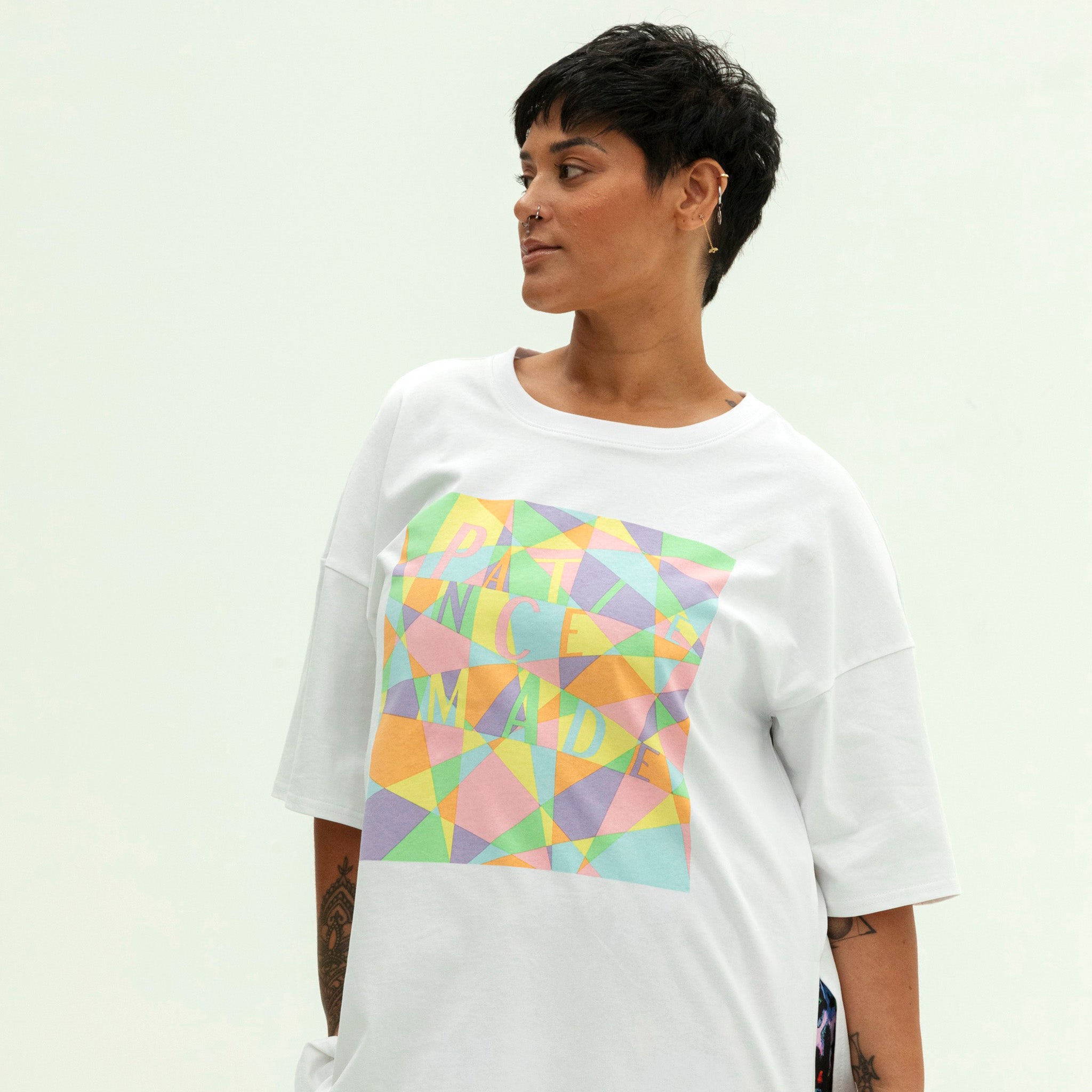 The Art Tee | Pastel Geo