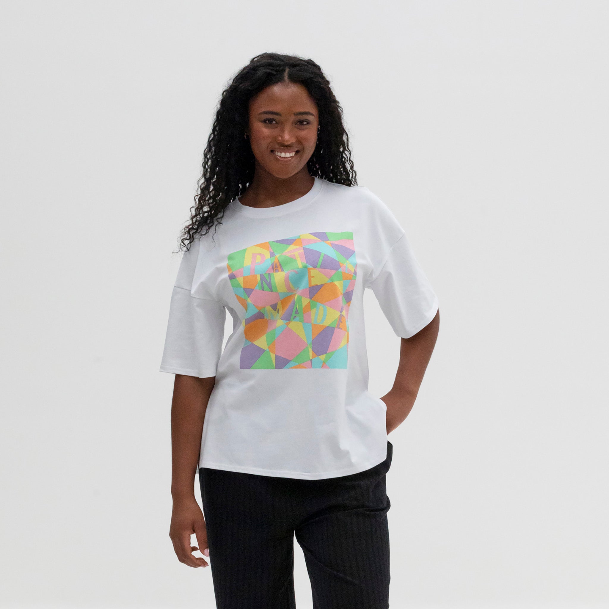 The Art Tee | Pastel Geo