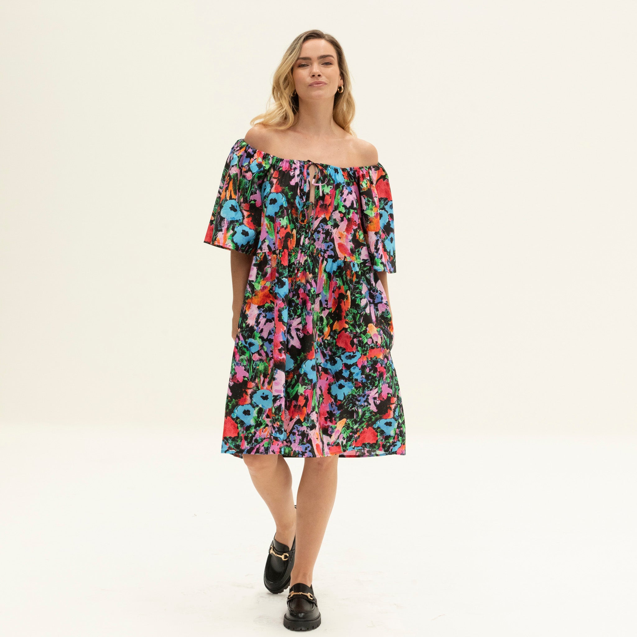 The Breeze Dress | Technifloral Print