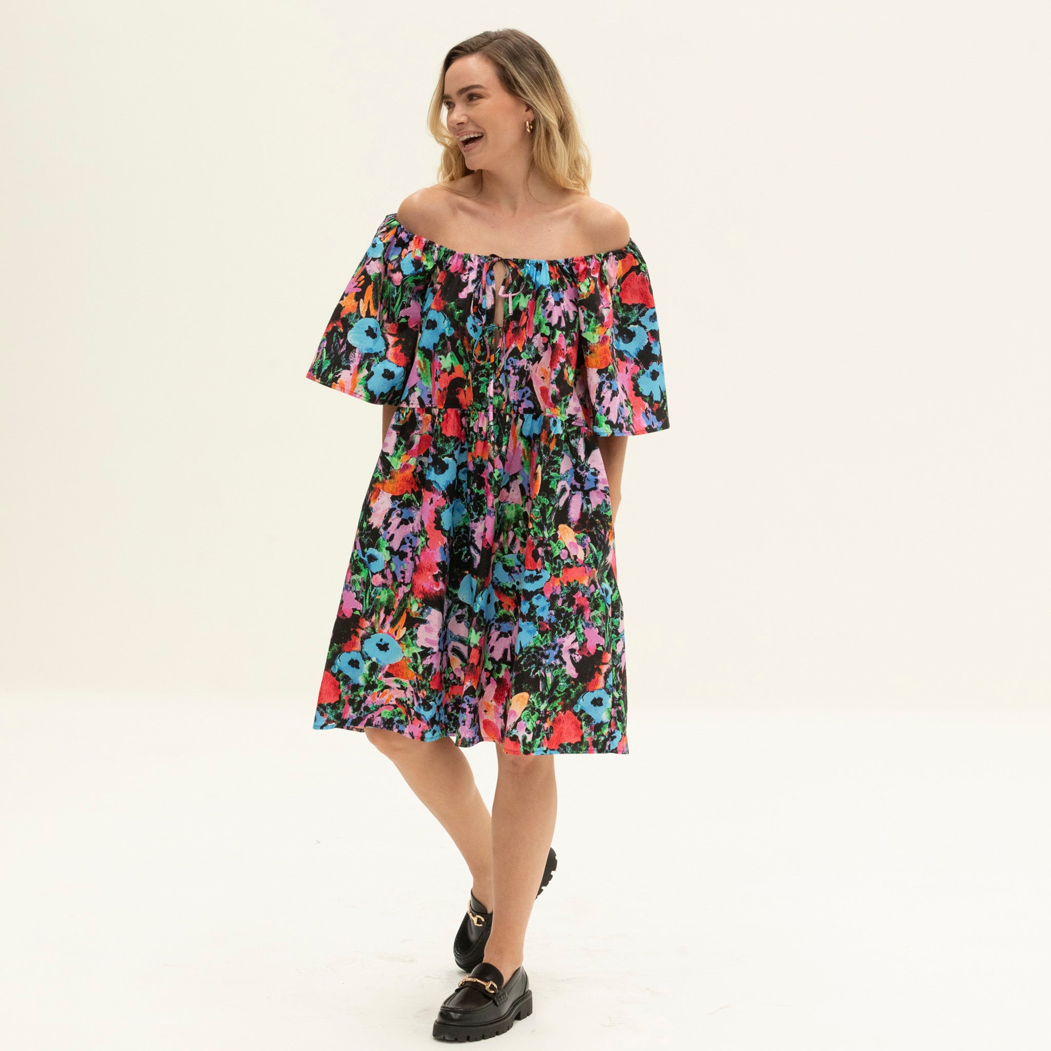 The Breeze Dress | Technifloral Print