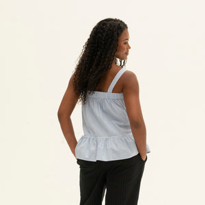 The Park Life Cami | Light Blue Stripe